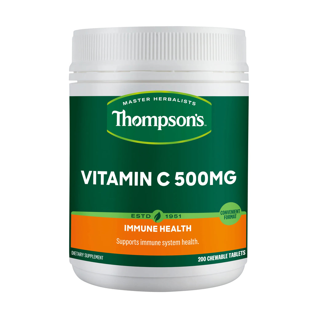 Thompson's Vitamin C Chewable 500MG 200 Tablets