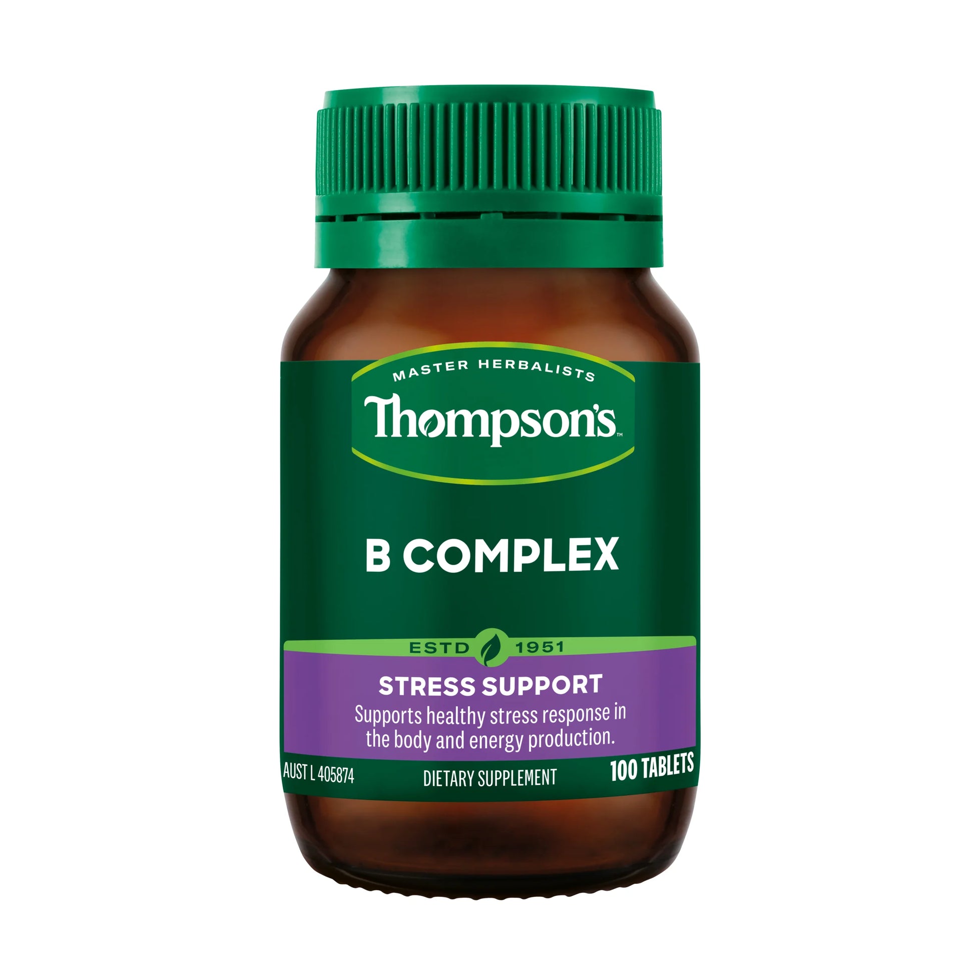 Thompson's B Complex 100 Tablets