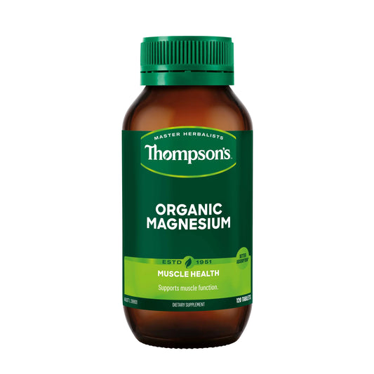 Thompson's Organic Magnesium 120 Tablets
