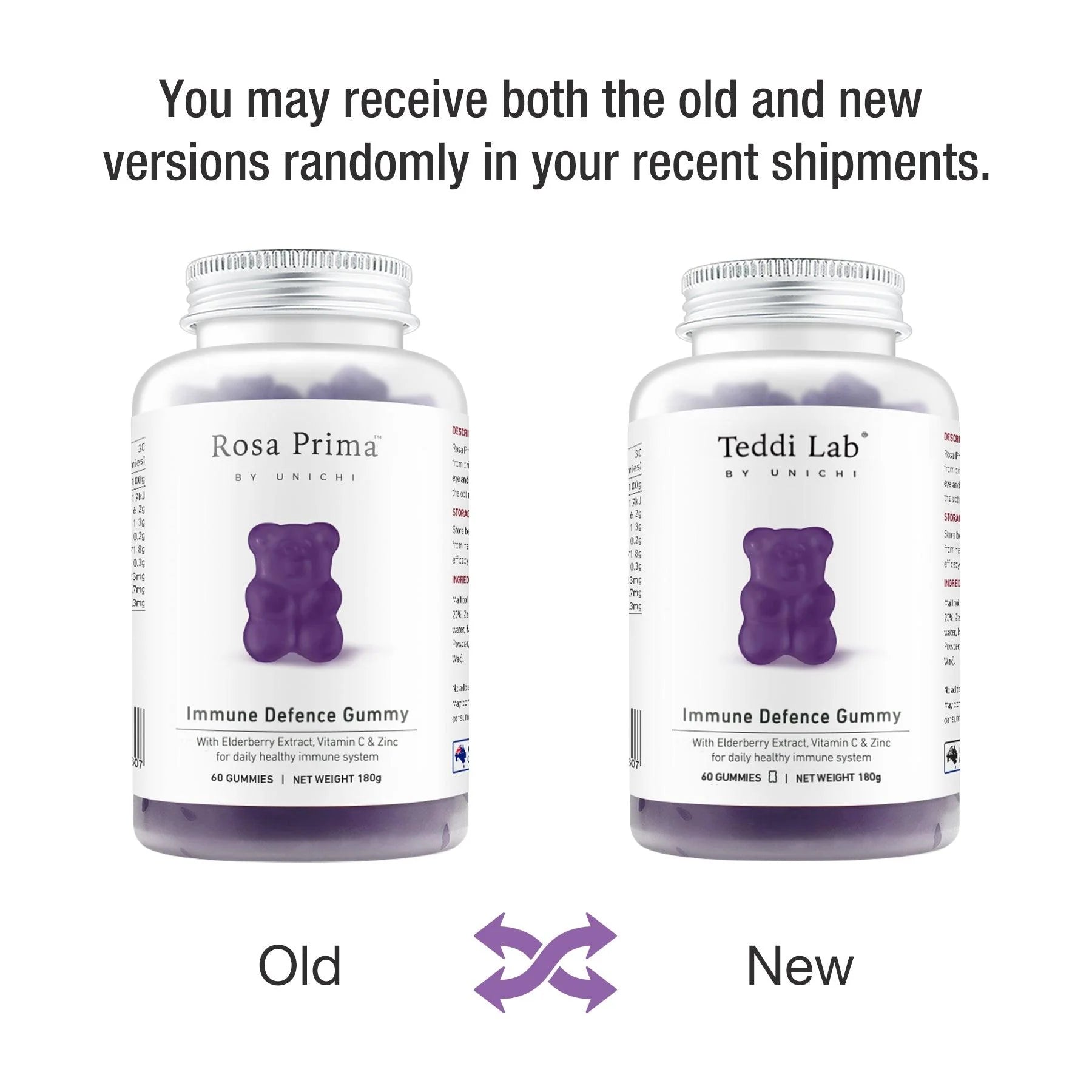 Unichi Elderberry Immune Defence Gummy