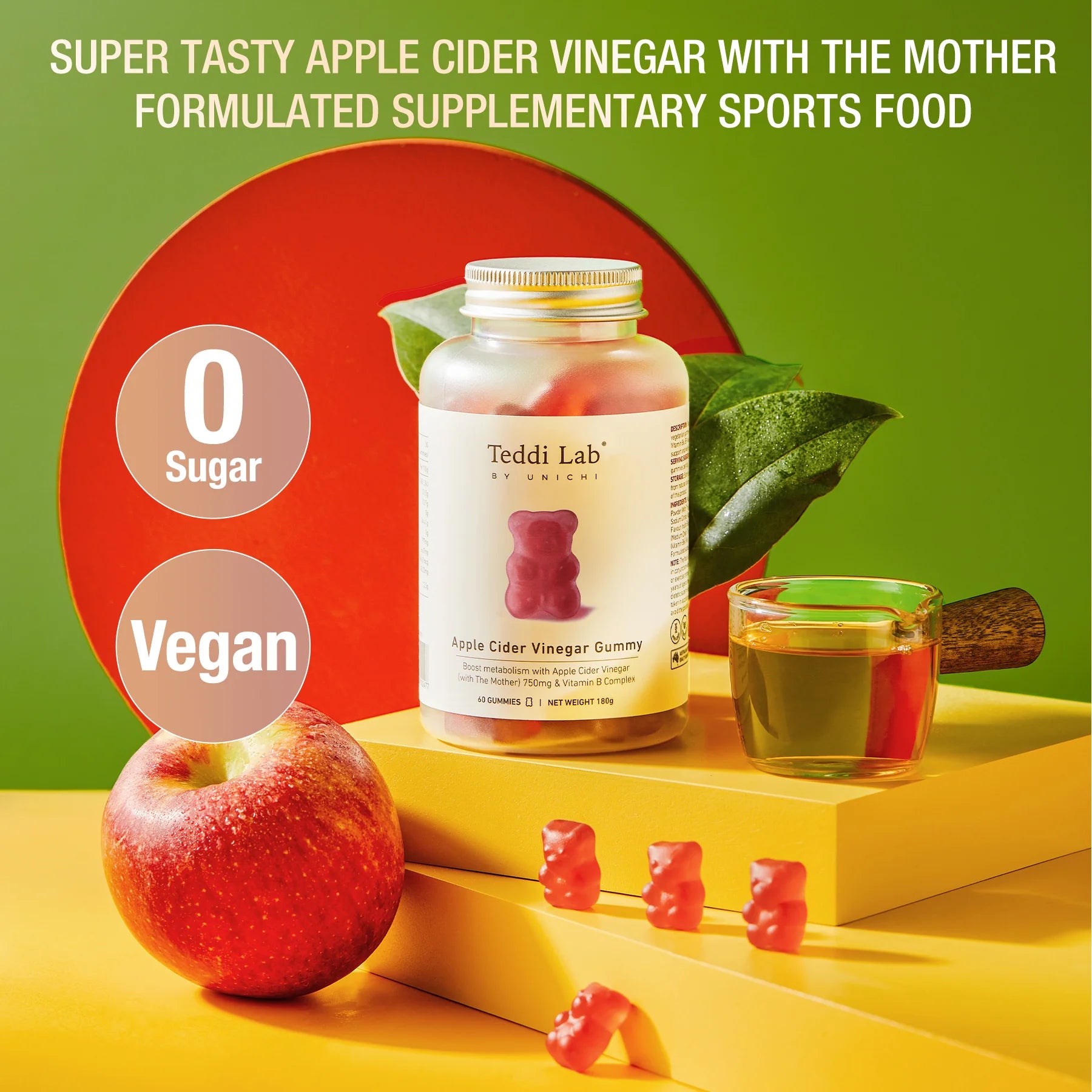 Unichi Apple Cider Vinegar Gummy