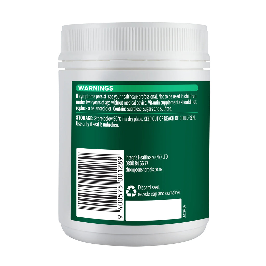 Thompson‘s Vitamin VC Chewable 1000mg 150 Tablets