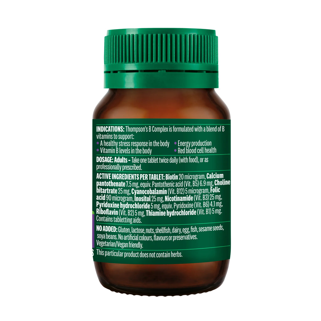 Thompson's B Complex 100 Tablets