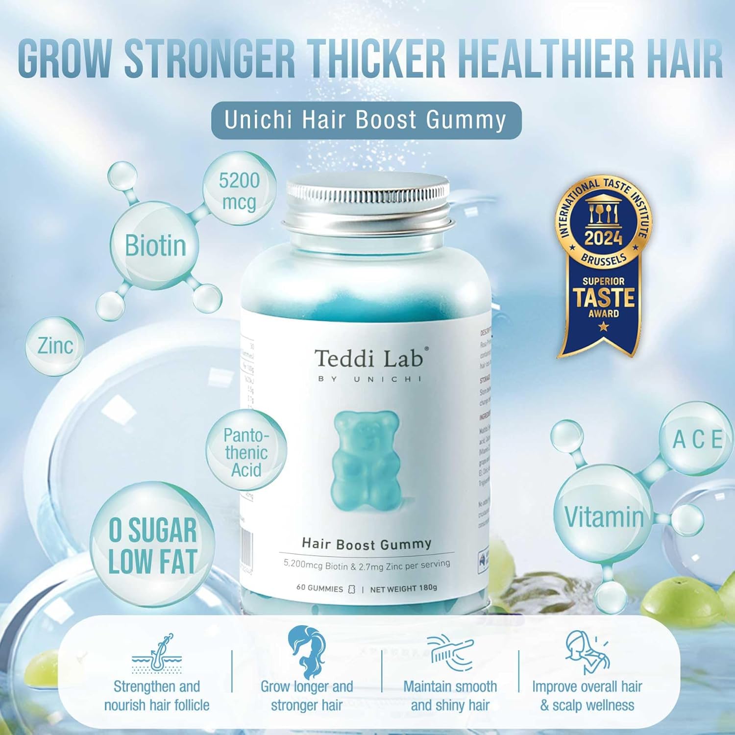 Unichi Hair Boost Gummy