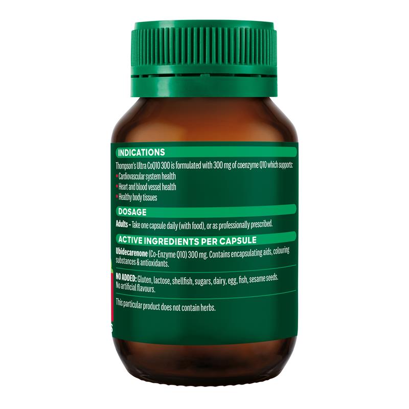 Thompsons Ultra CoQ10 300 30 Capsules