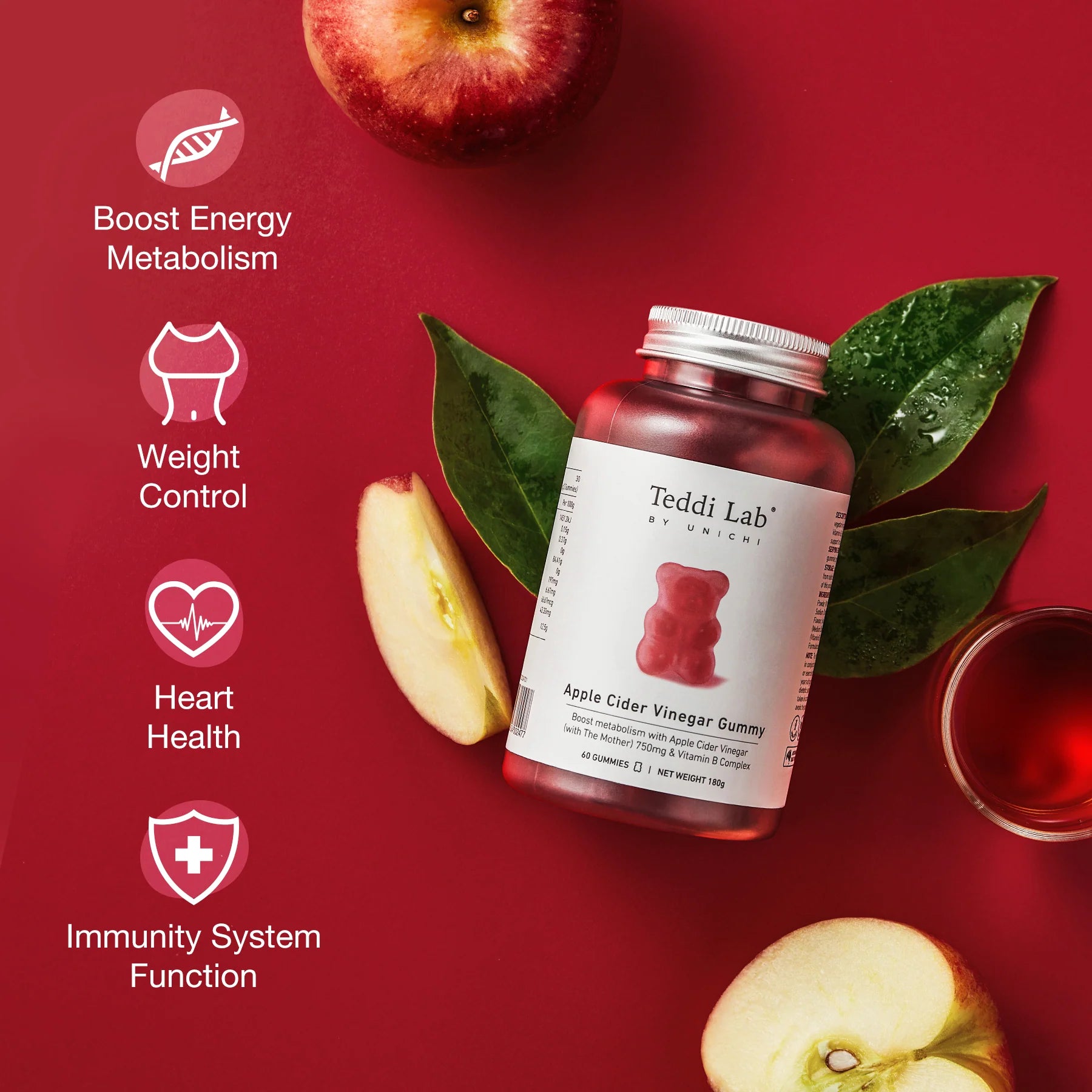 Unichi Apple Cider Vinegar Gummy