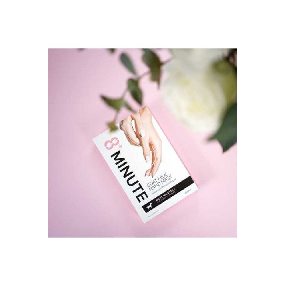 Jema Rose 8+ Minute Goat Milk Hand Mask 3x40g