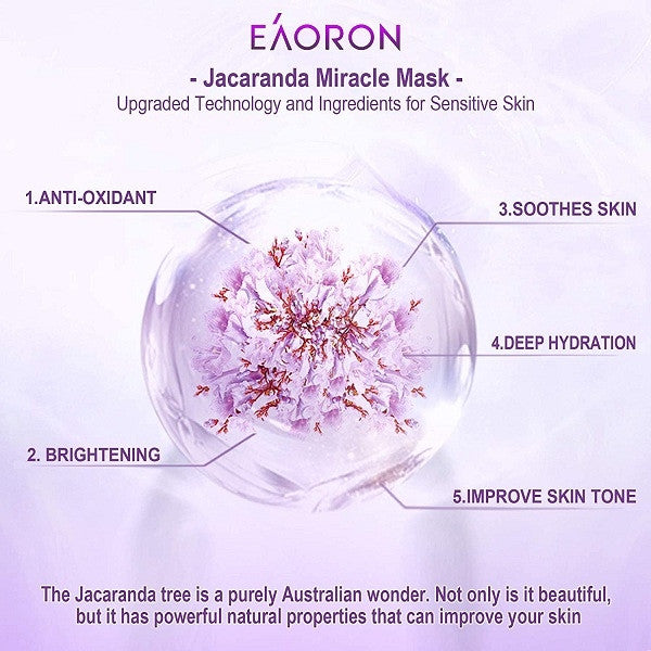 Eaoron Jacaranda Miracle Mask 5pcs