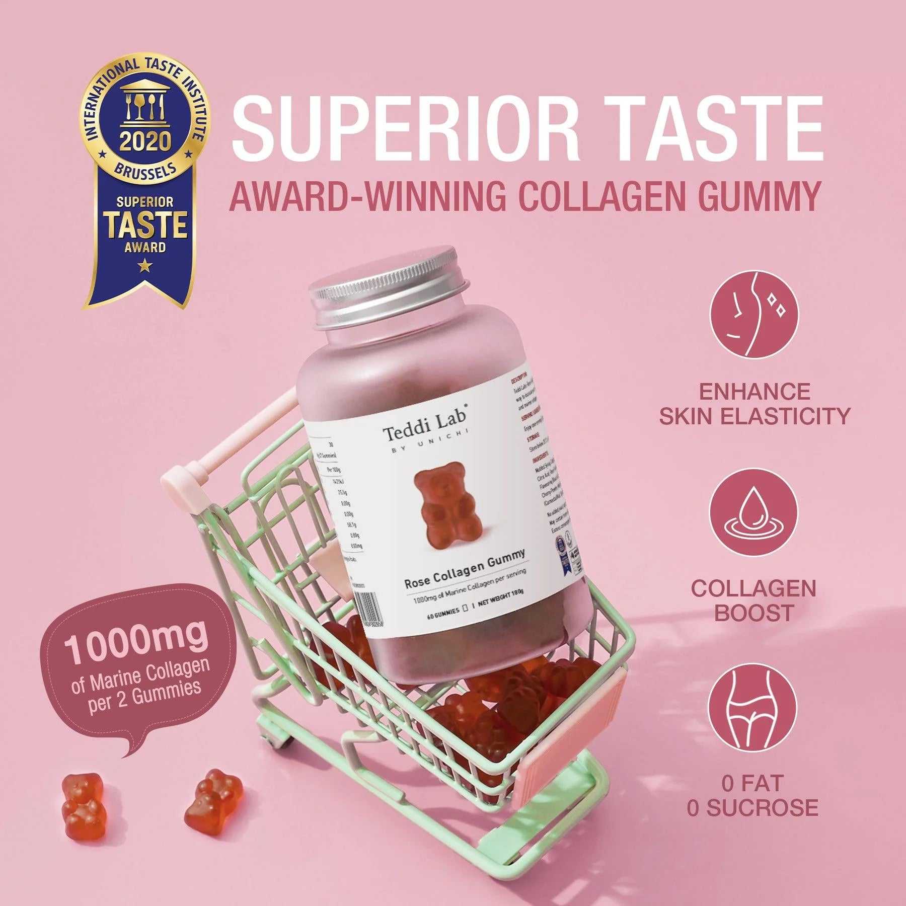 Unichi Rose Collagen Gummy