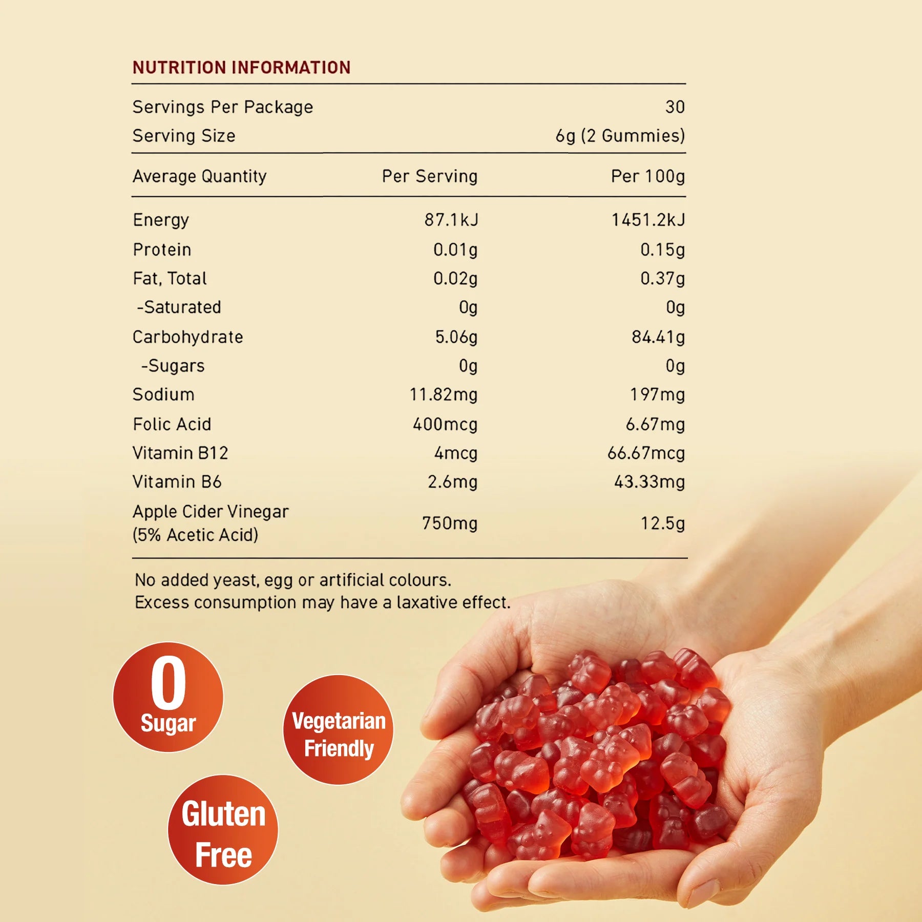 Unichi Apple Cider Vinegar Gummy