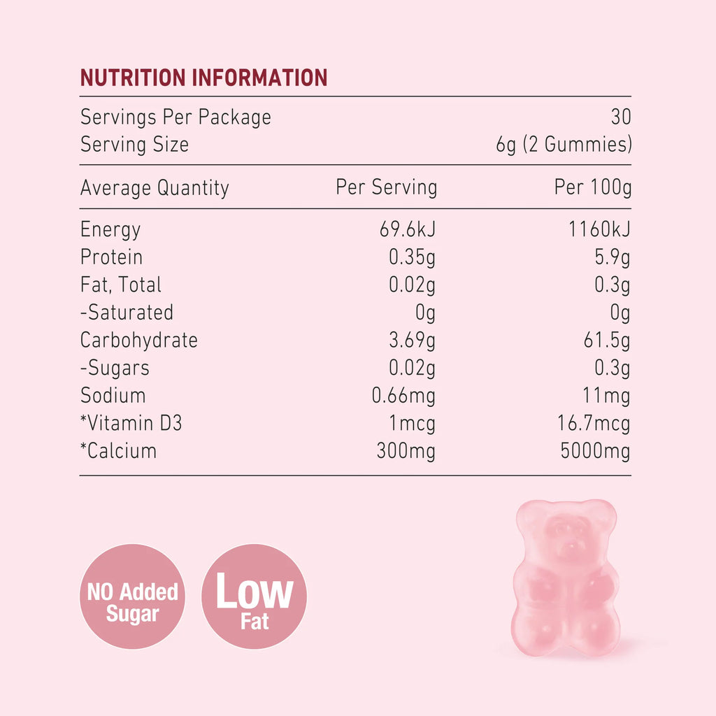 Unichi Calcium Vitamin D3 Gummy