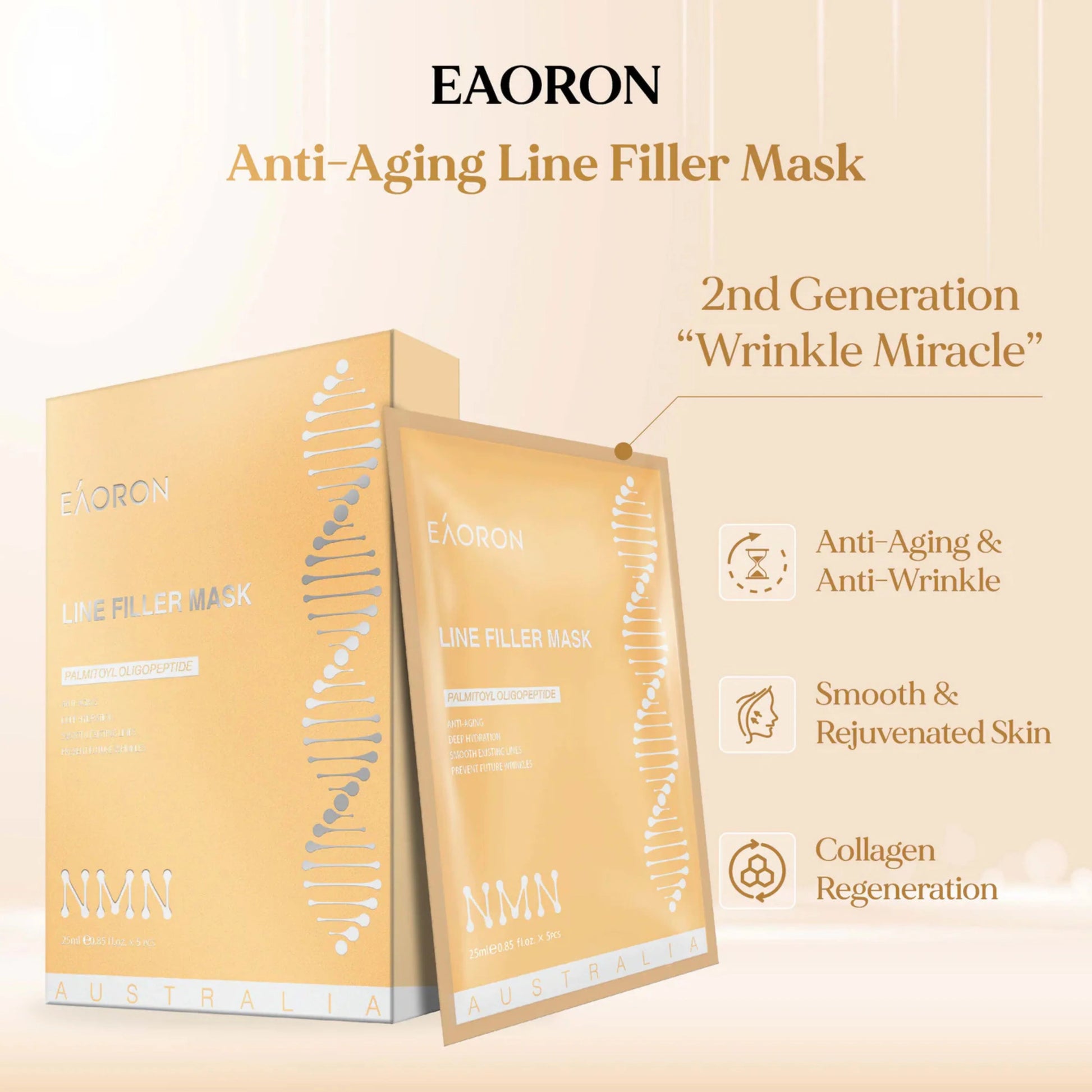 Eaoron NMN Line Filler Mask 5pcs